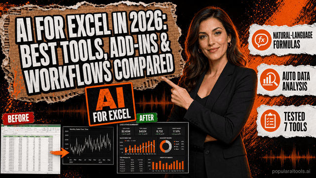 AI for Excel in 2026: Best Tools, Add-Ins & Workflows Compared featured image