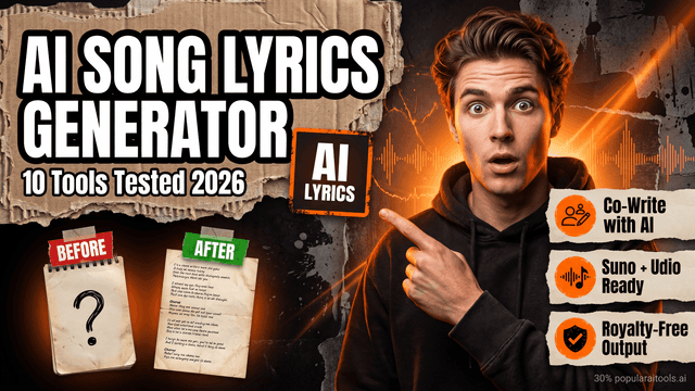 AI Song Lyrics Generator: 8 Best Tools Tested in 2026 featured image