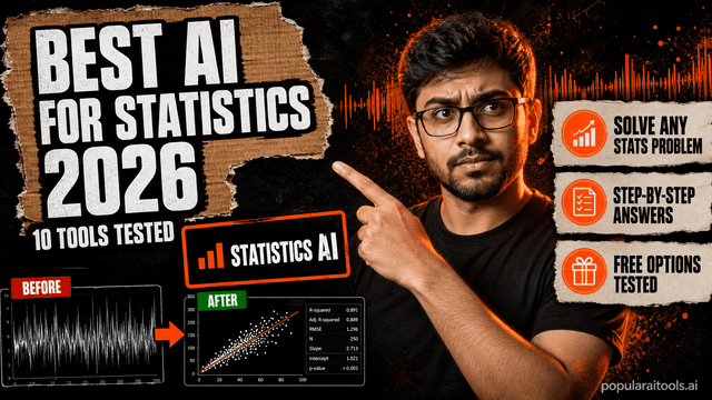 Best AI for Statistics in 2026: 10 Tools We Actually Tested featured image