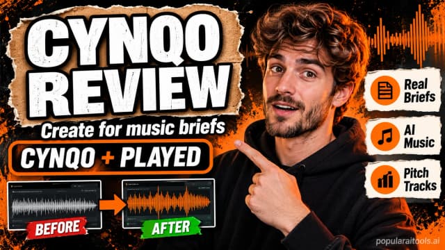 Cynqo Review 2026: AI Music to Pitch featured image