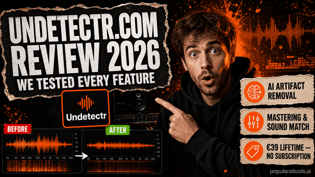 Undetectr.com Review 2026: The Only AI Music Artifact Remover That Actually Ships Tracks featured image
