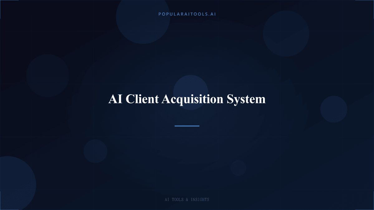 AI Client Acquisition System featured image
