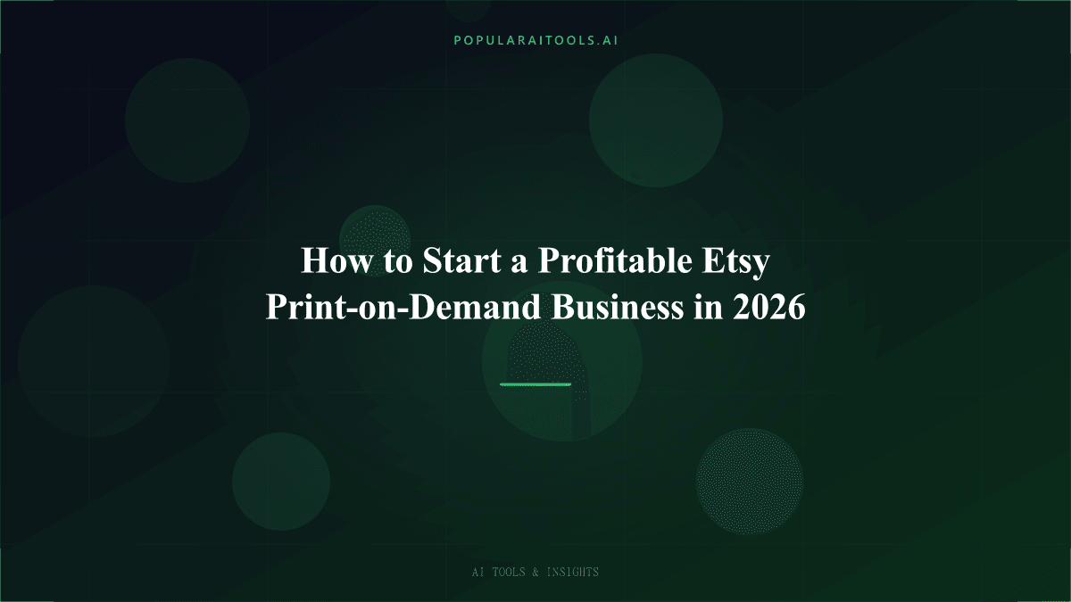 How to Start a Profitable Etsy Print-on-Demand Business in 2026