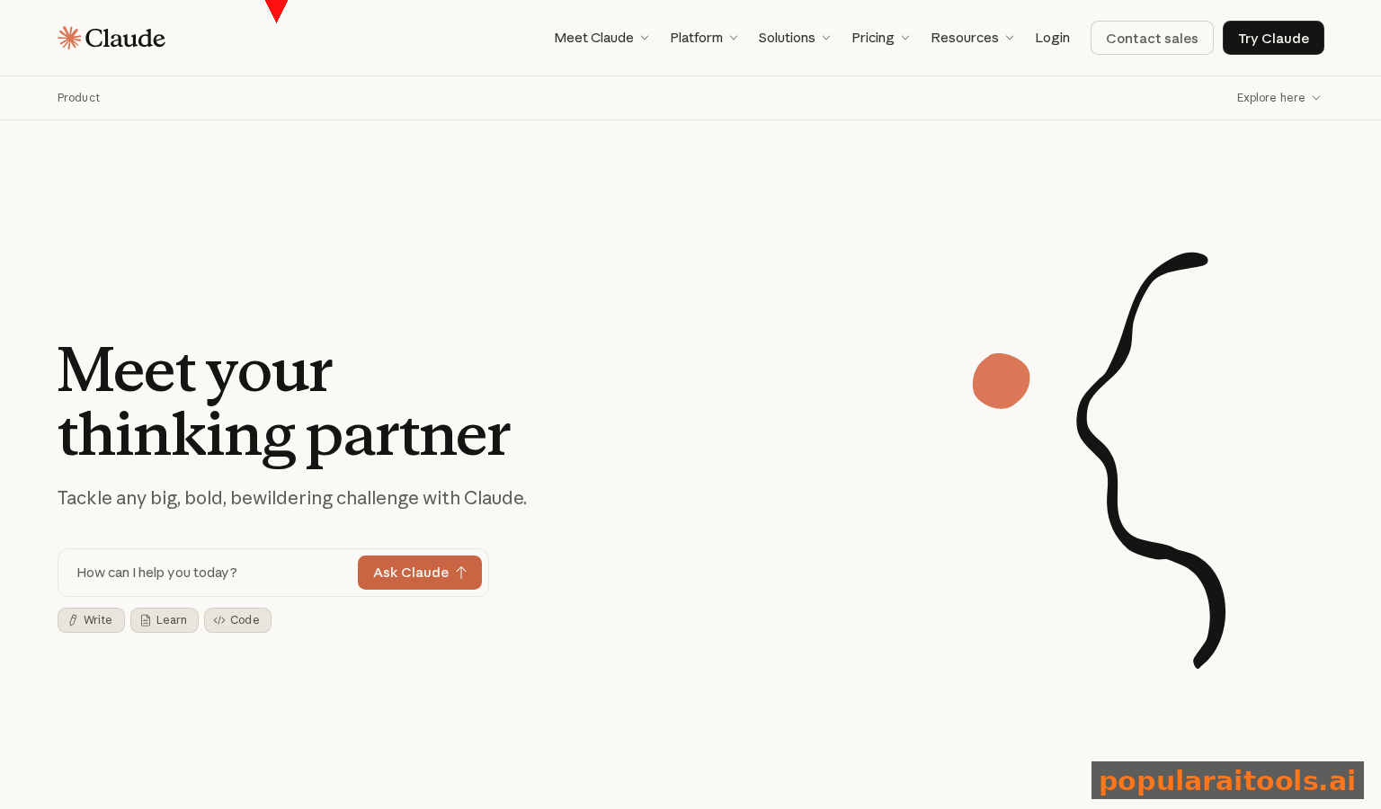 Claude main interface for autonomous agent configuration