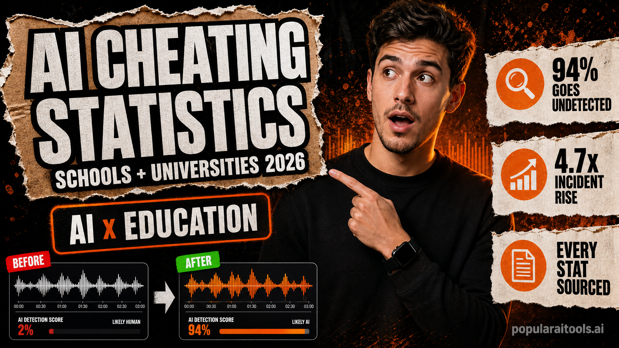 AI Cheating Statistics 2026: Students, Schools & What Goes Undetected featured image