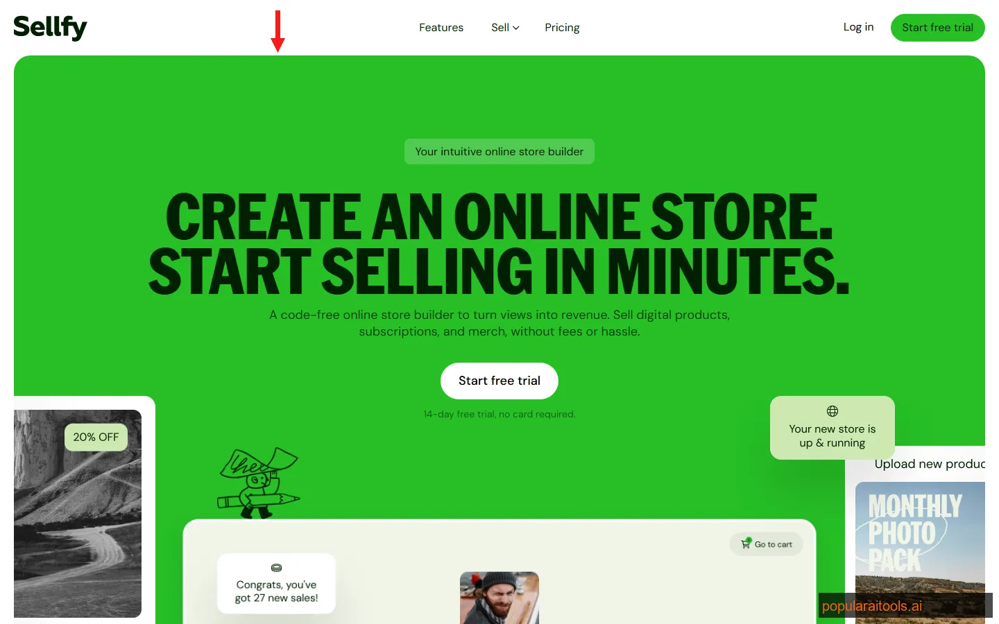 Sellfy digital product storefront platform