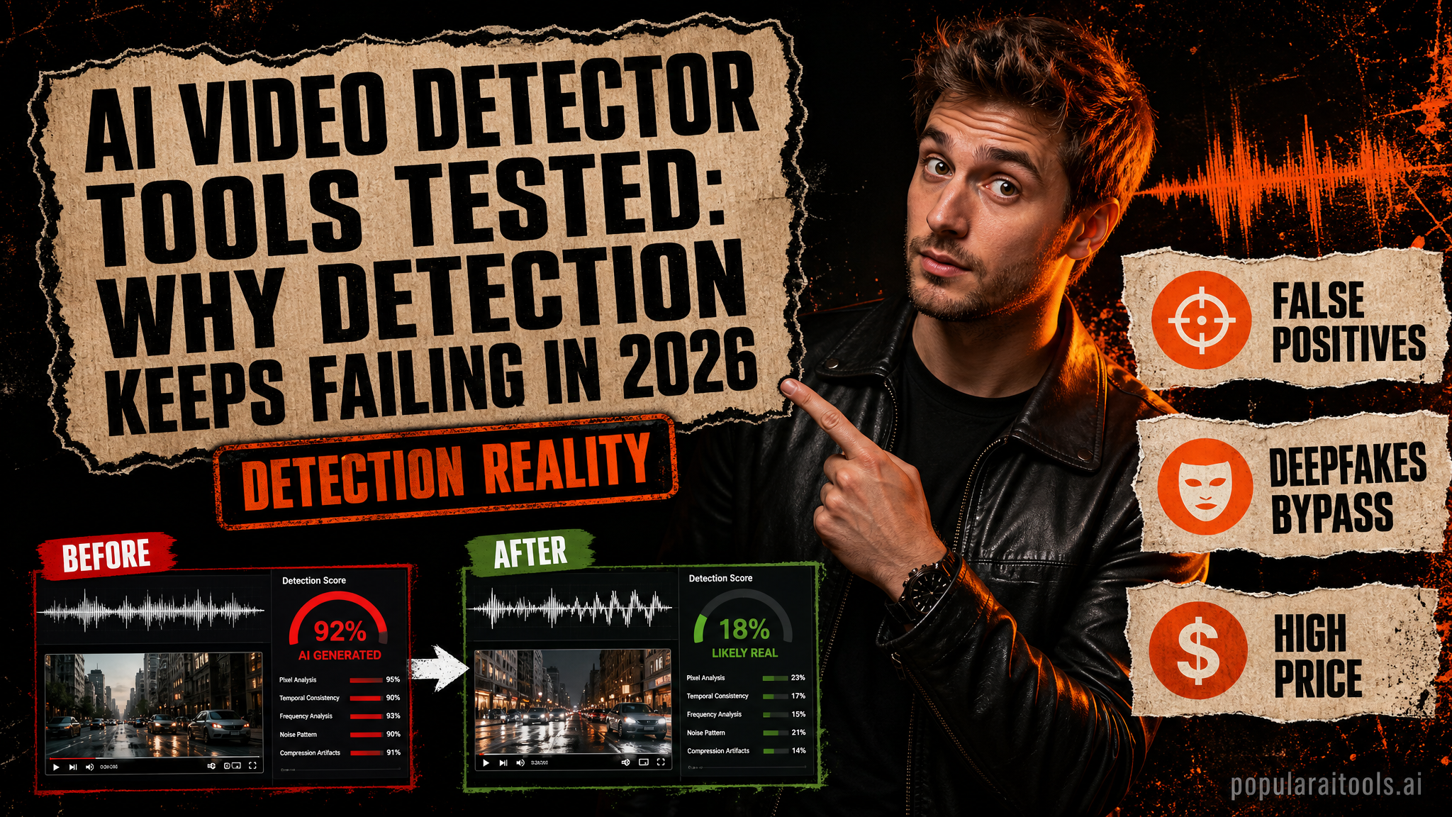 AI Video Detector Tools Tested: Why Detection Keeps Failing in 2026 featured image