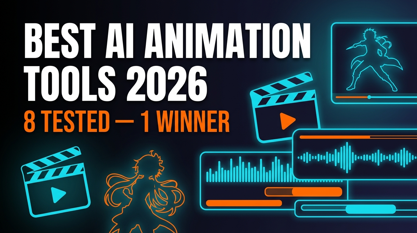 Best AI Animation Tools 2026: We Tested 8 (Anijam Won) featured image