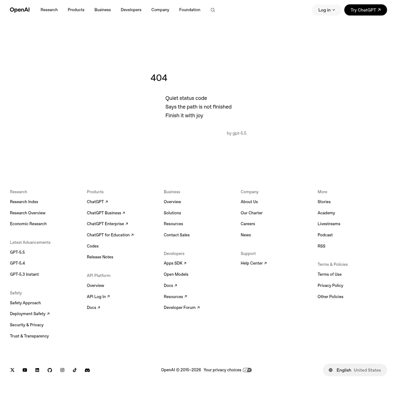 OpenAI ChatGPT mobile page showing iOS-specific features and Siri integration