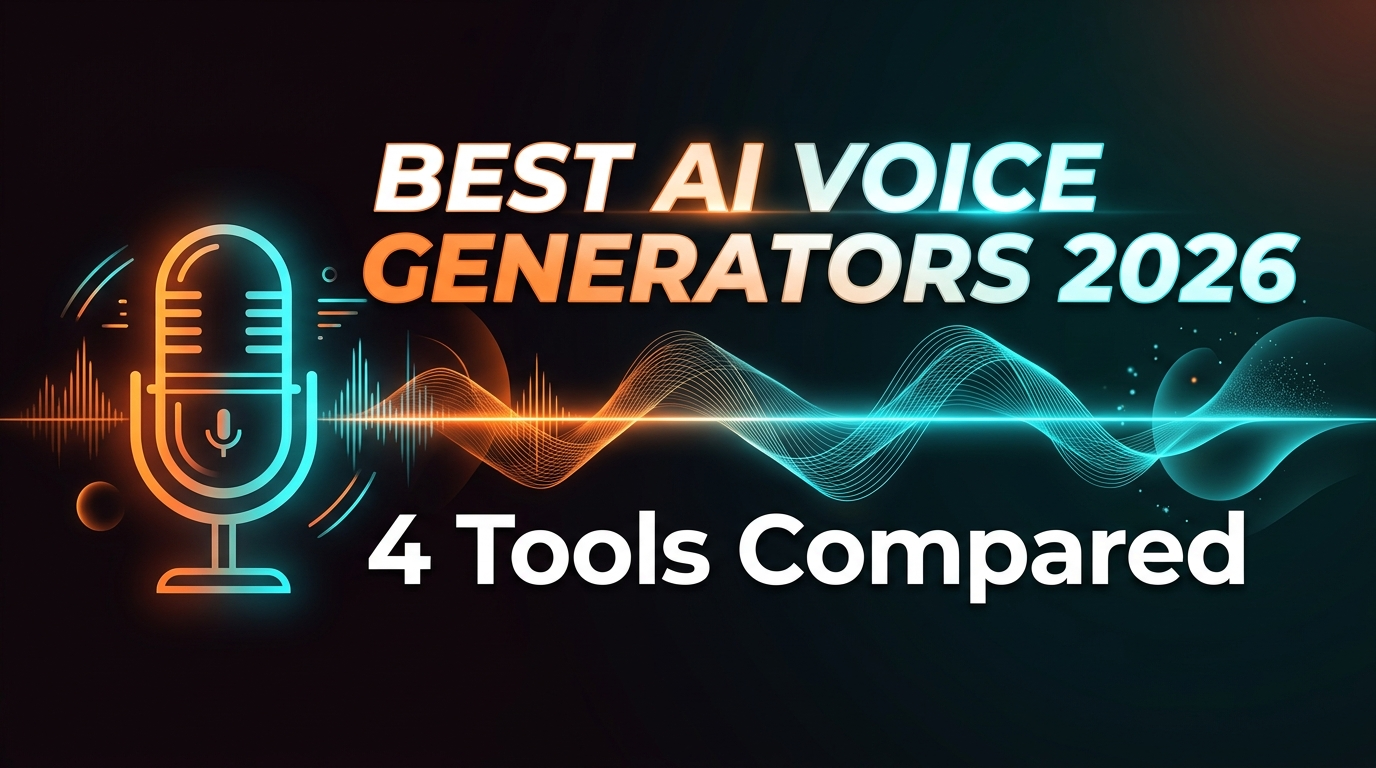 Best AI Voice Generators 2026: We Tested 4 (Here's Our Ranking) featured image