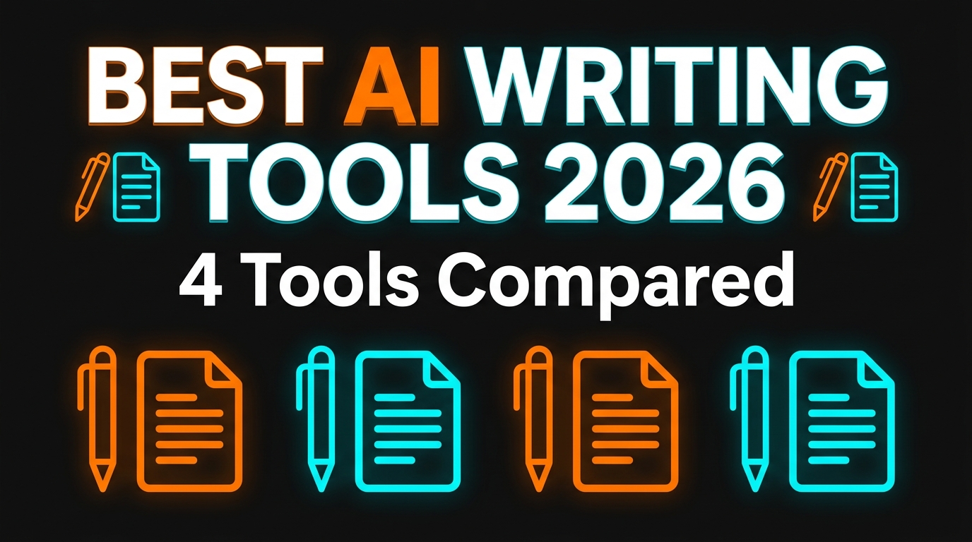 Best AI Writing Tools 2026: We Tested 4 (Here's What Actually Works) featured image