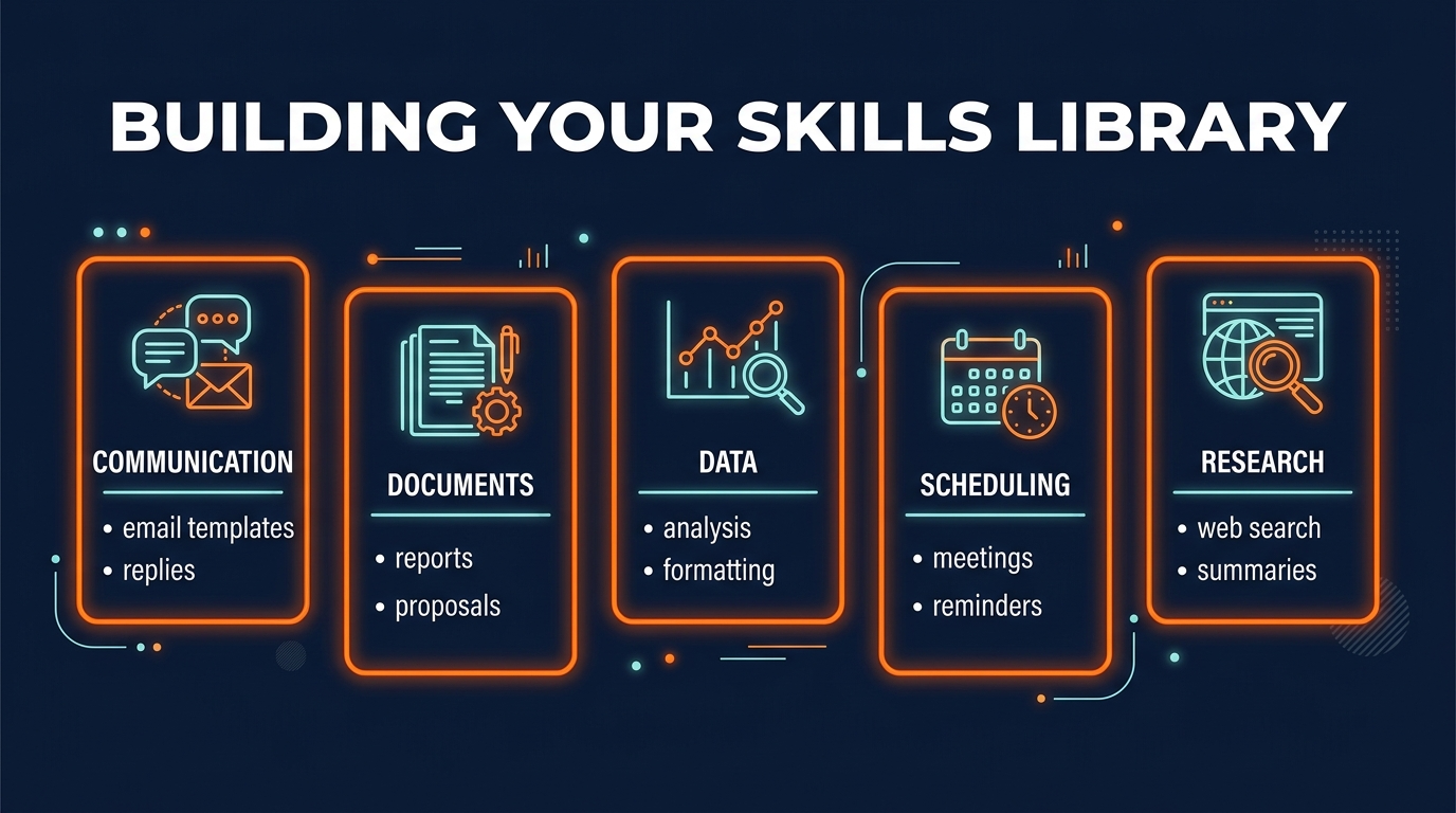 Skills Library: Reusable Automation Templates