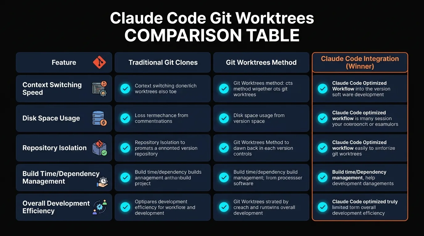 Worktree vs branching vs Docker isolation
