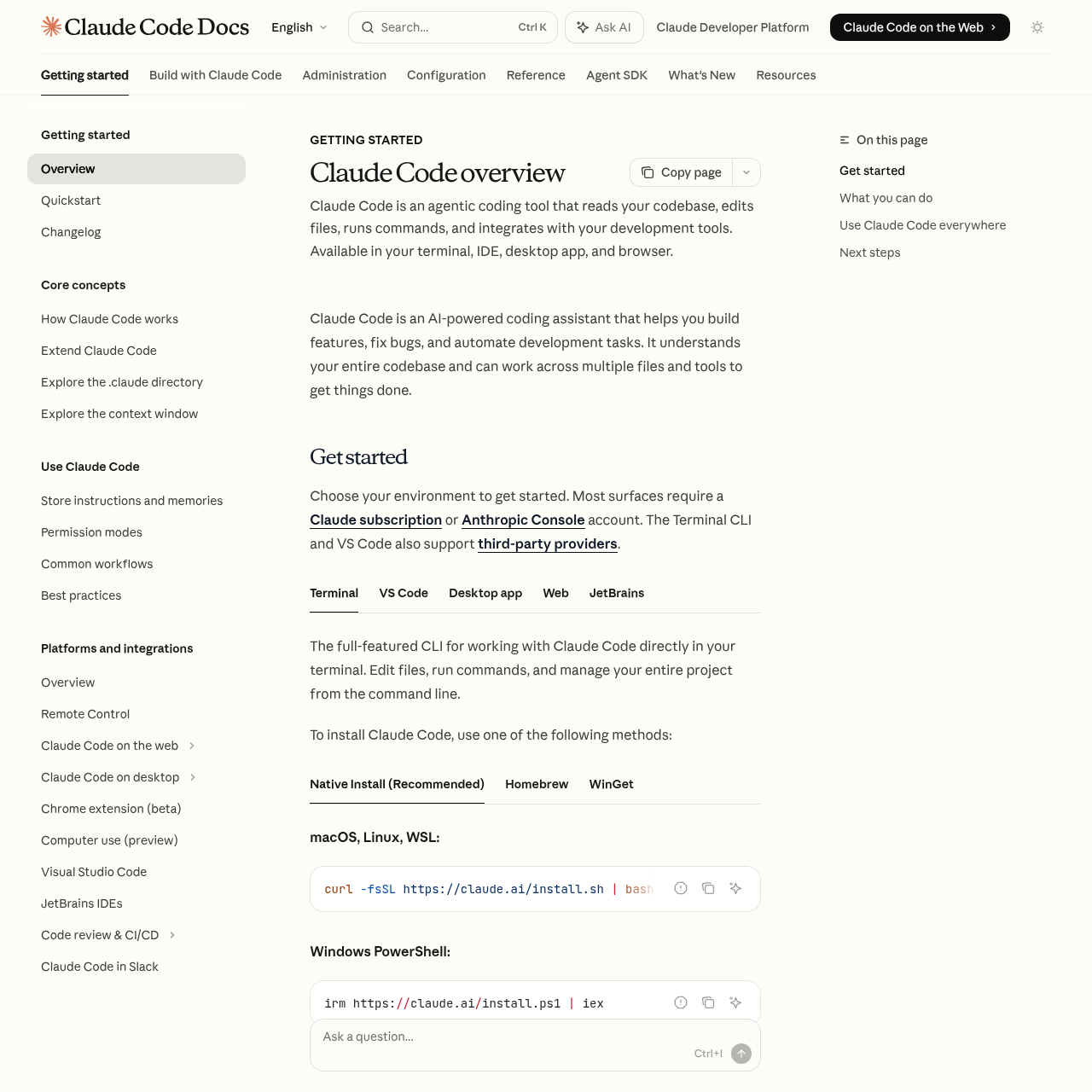 Claude Code documentation — the foundation for every level above Practitioner