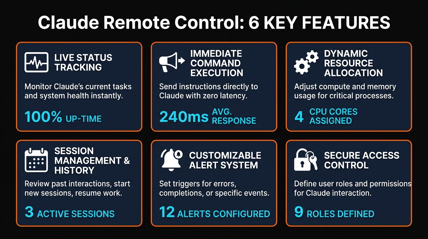 Remote Control and Dispatch features comparison