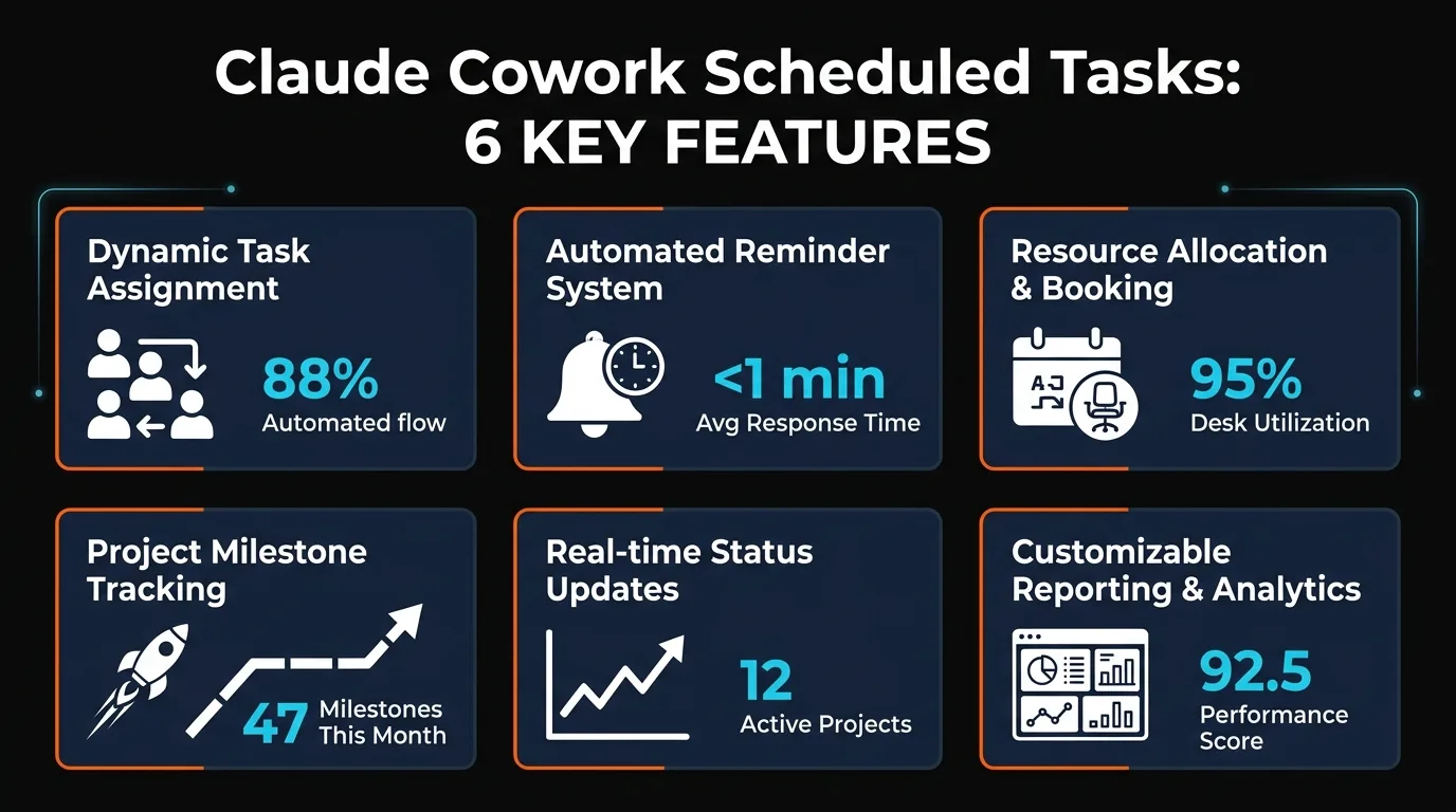 Claude Cowork scheduled tasks feature breakdown