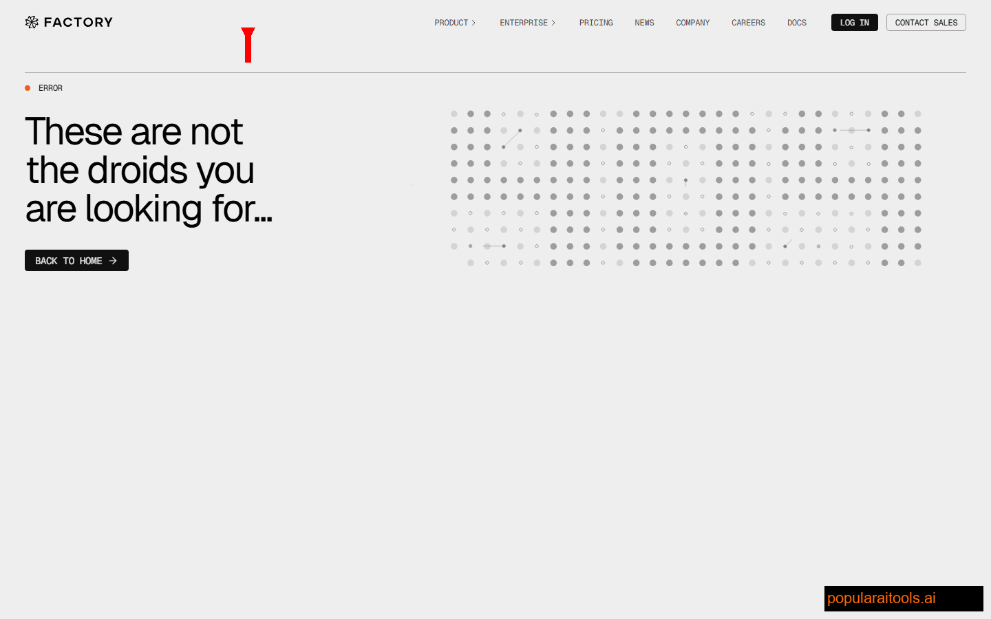 Factory AI droids page