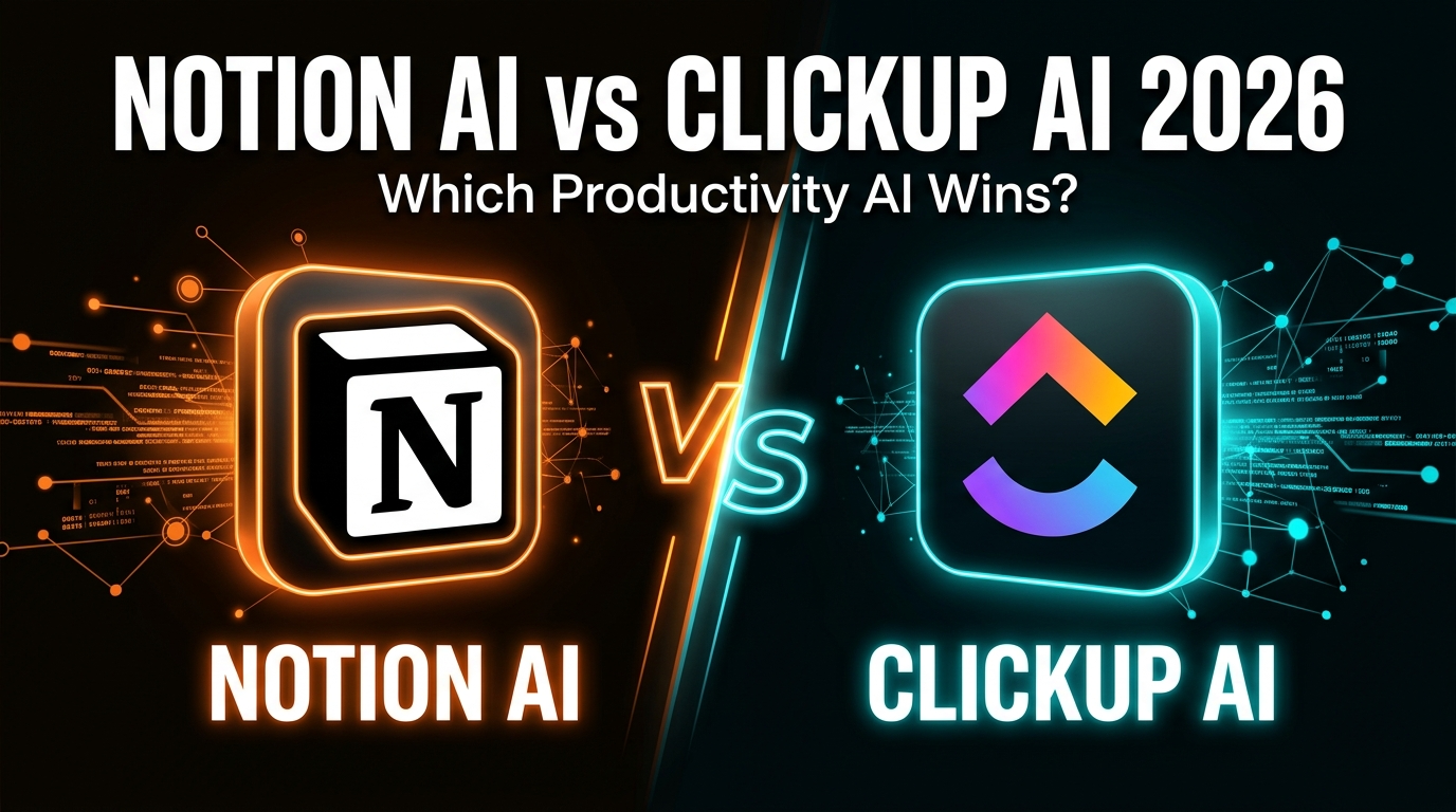Notion AI vs ClickUp AI 2026: Which Productivity Platform Wins? featured image