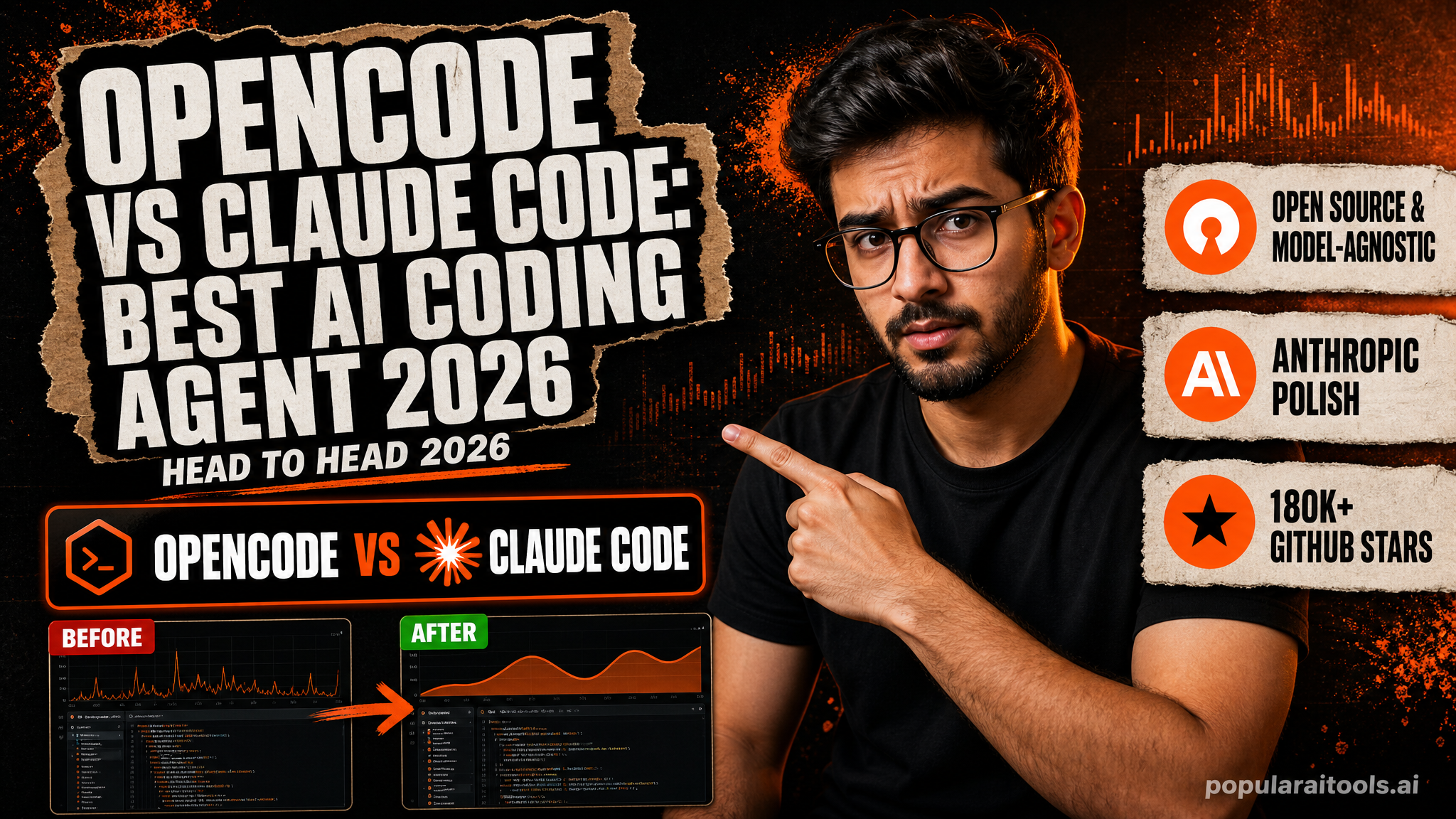 OpenCode vs Claude Code: Which AI Coding Agent Wins in 2026? featured image