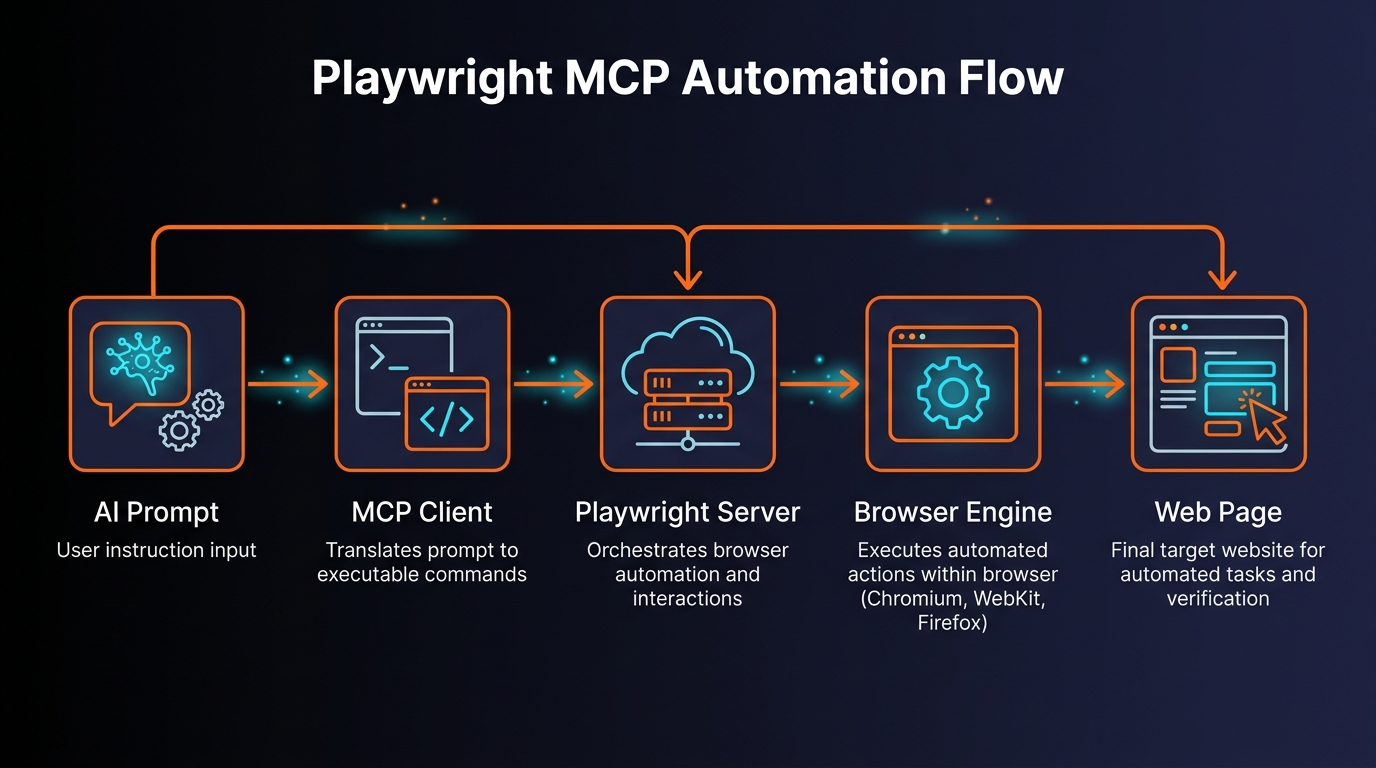 Playwright MCP Server setup workflow across different editors and tools