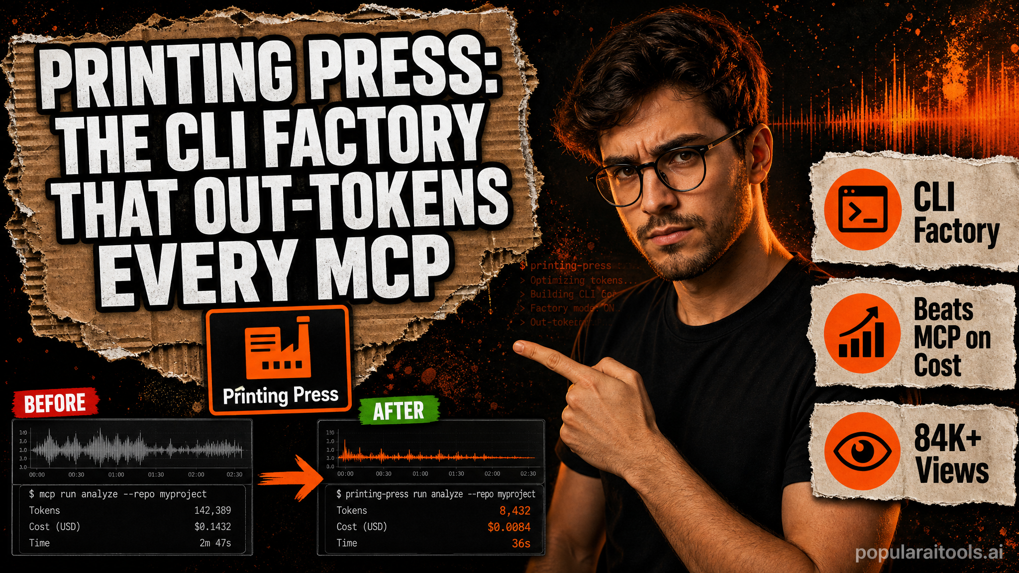 Printing Press: The CLI Factory That Out-Tokens Every MCP featured image