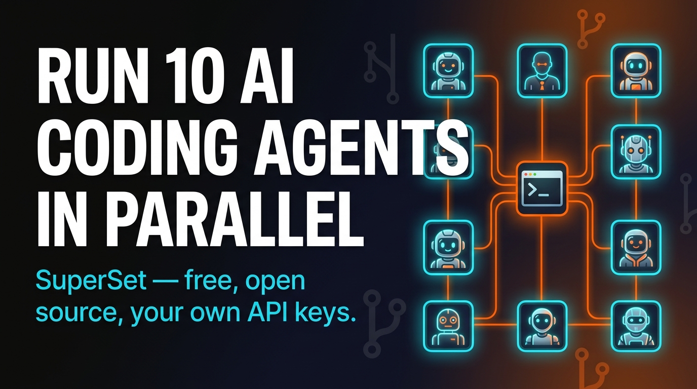 SuperSet Review 2026: Run 10+ AI Coding Agents in Parallel (Free) featured image
