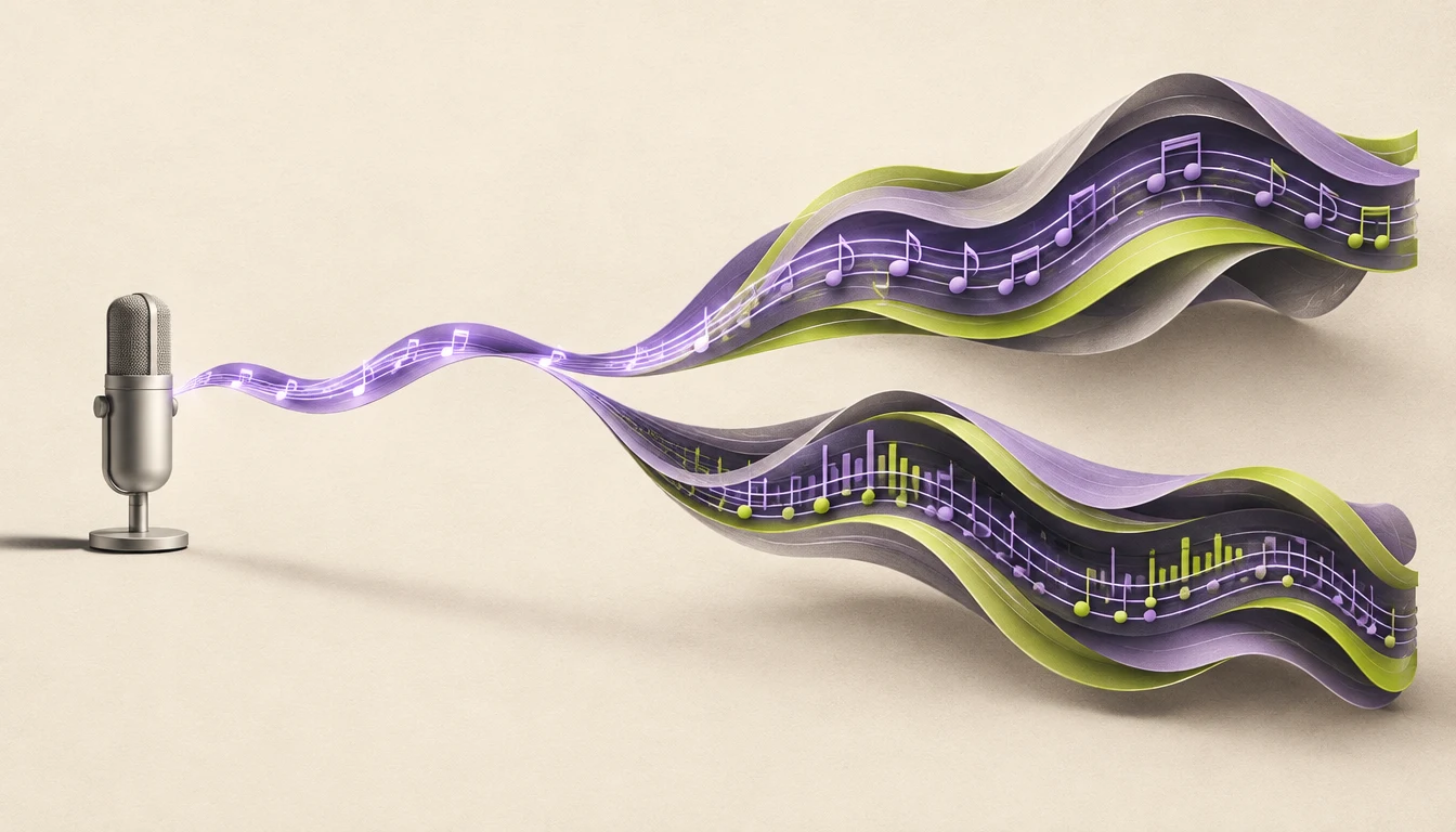 WaveQuake Covers: Audio to Song — editorial illustration