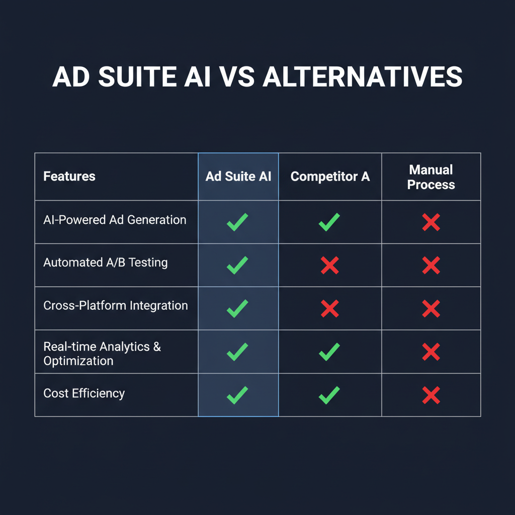 Ad Suite AI compared to alternatives