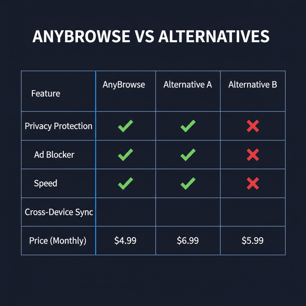 AnyBrowse compared to alternatives