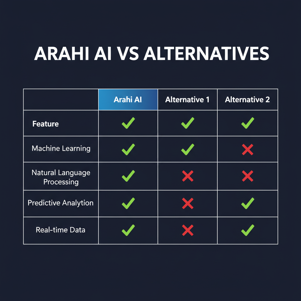 Arahi AI compared to alternatives