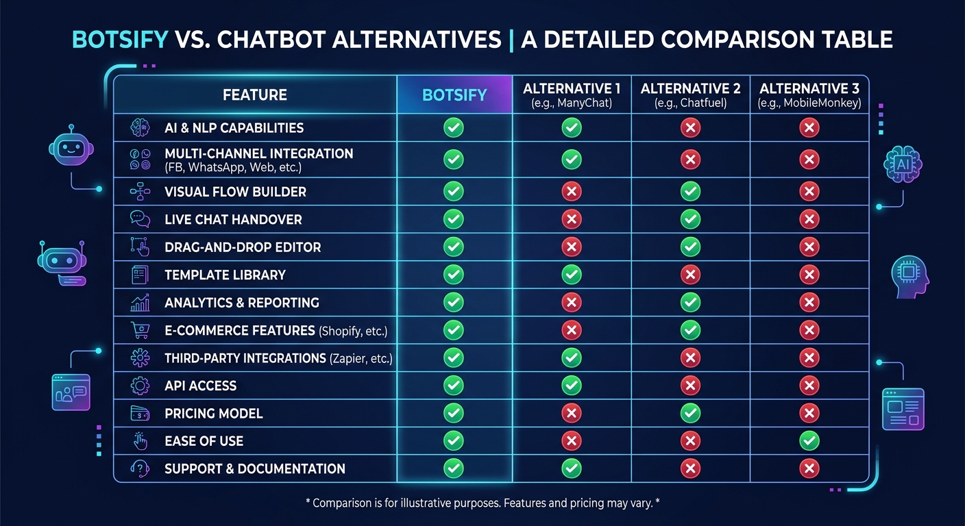 Botsify compared to alternatives