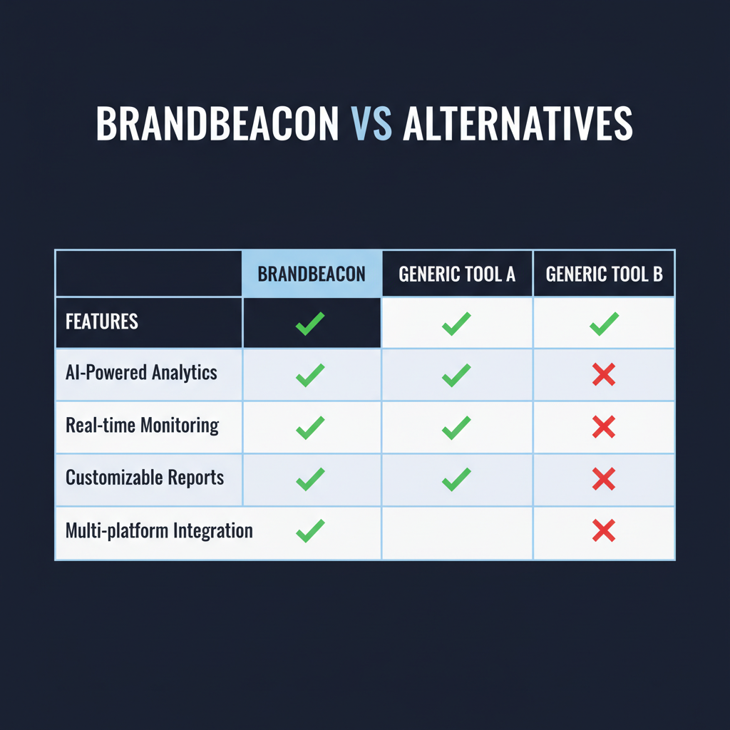 BrandBeacon compared to alternatives
