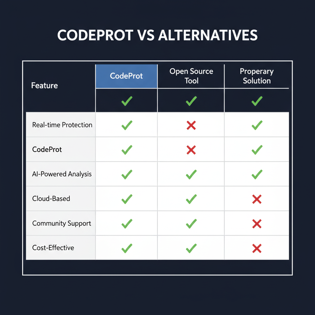 CodeProt compared to alternatives