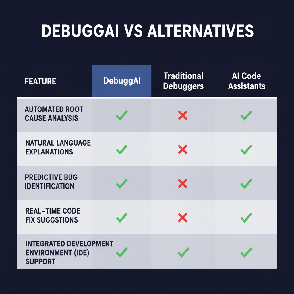 DebuggAI compared to alternatives