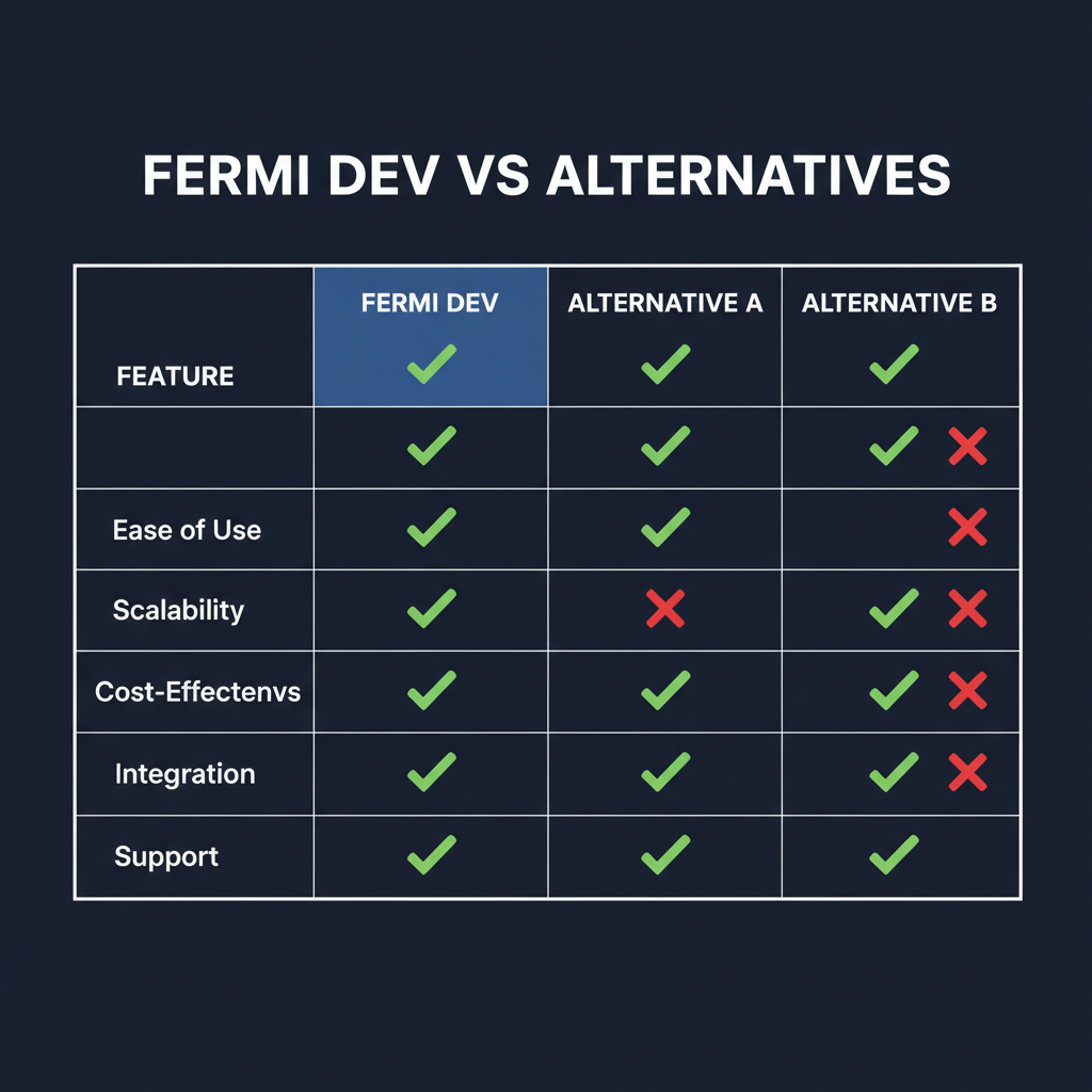 Fermi Dev compared to alternatives