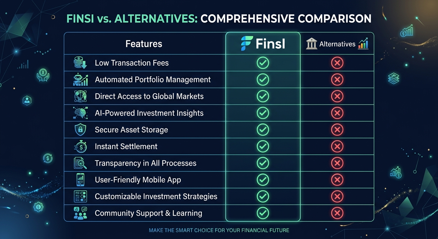 Finsi compared to alternatives