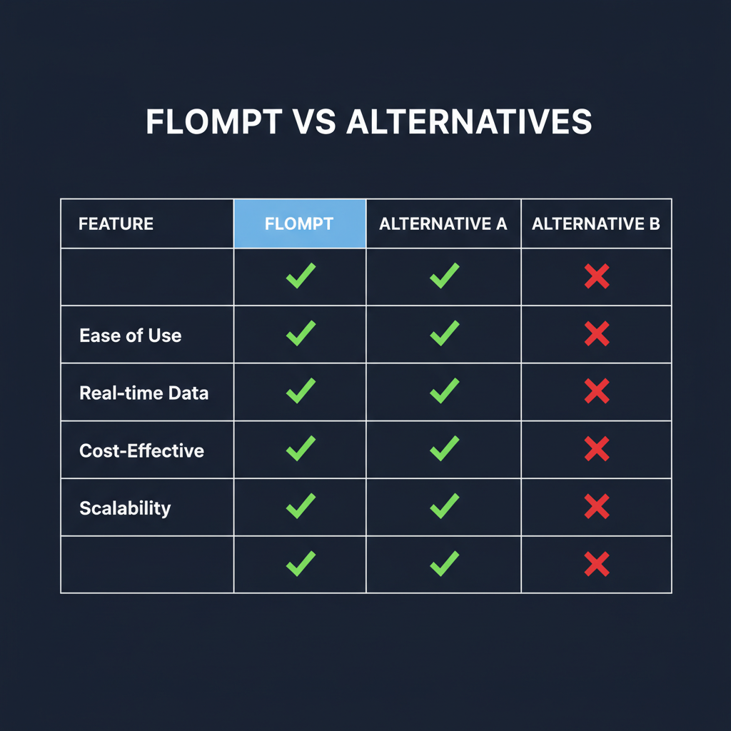 flompt compared to alternatives