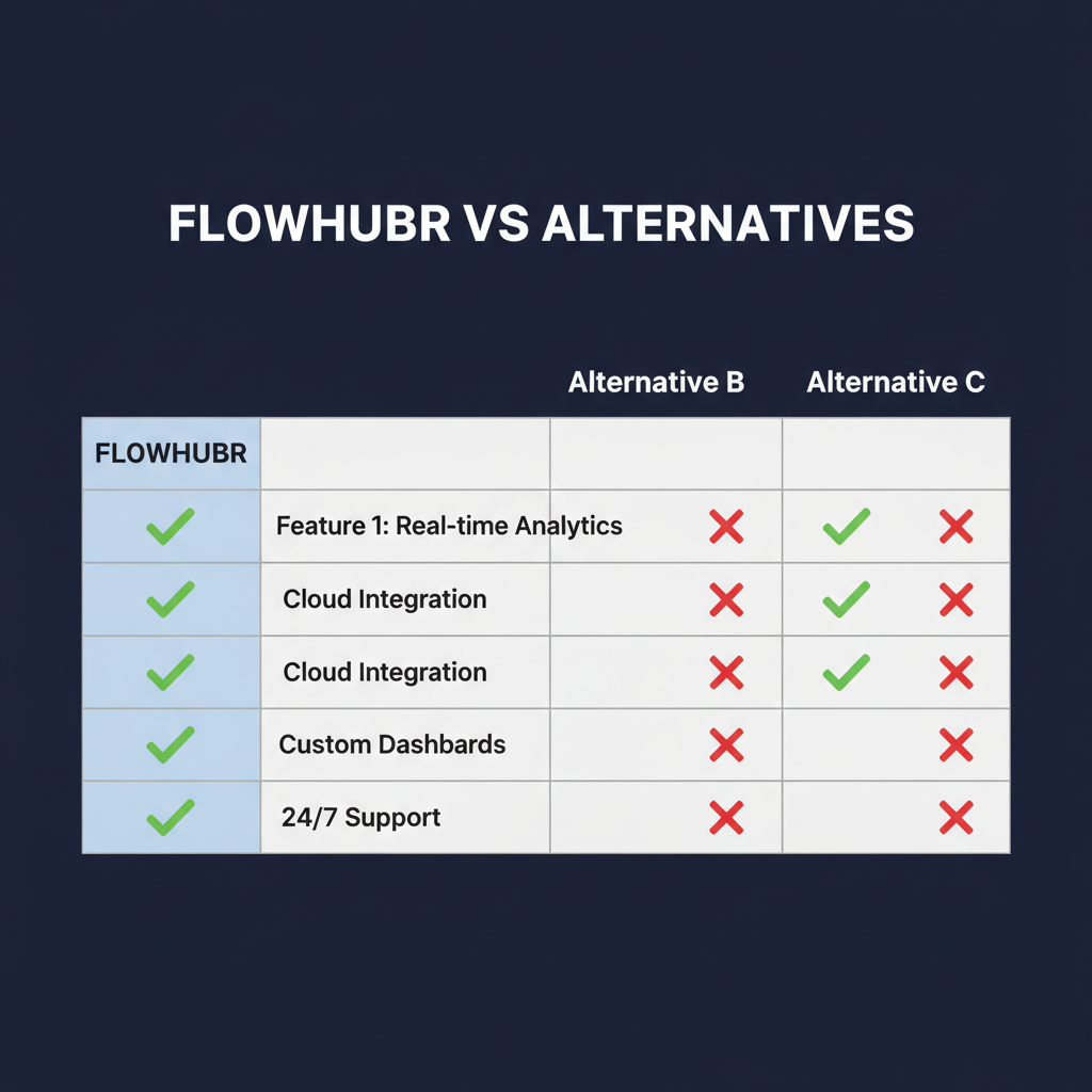 FlowHubr compared to alternatives
