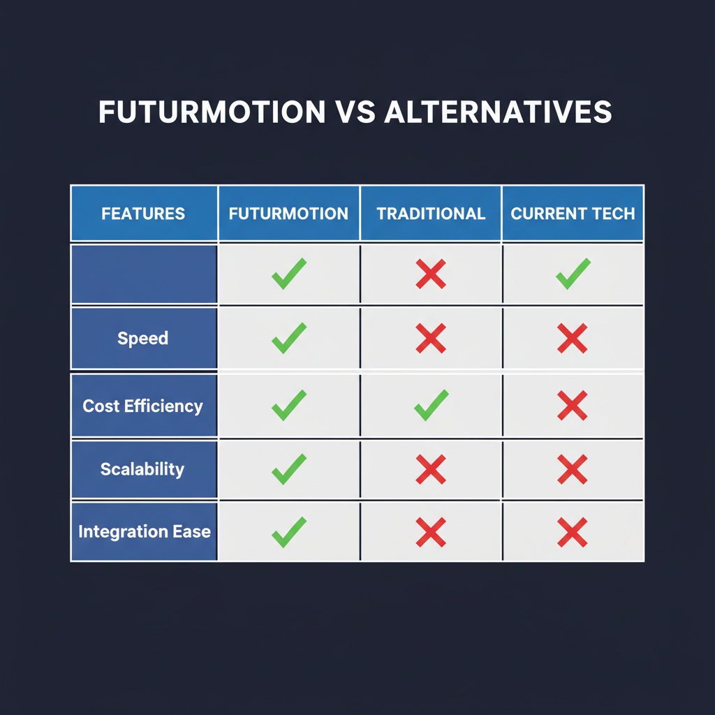 FuturMotion compared to alternatives
