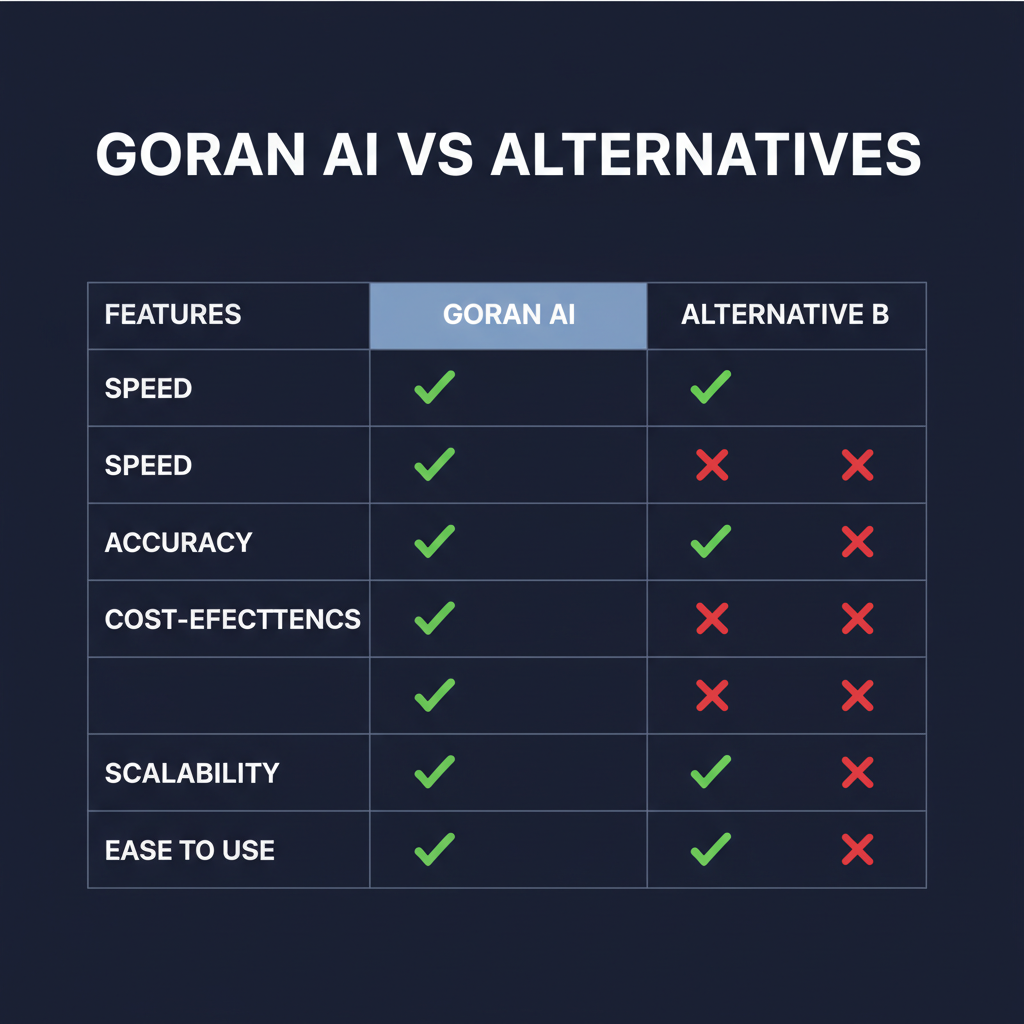 Goran AI compared to alternatives