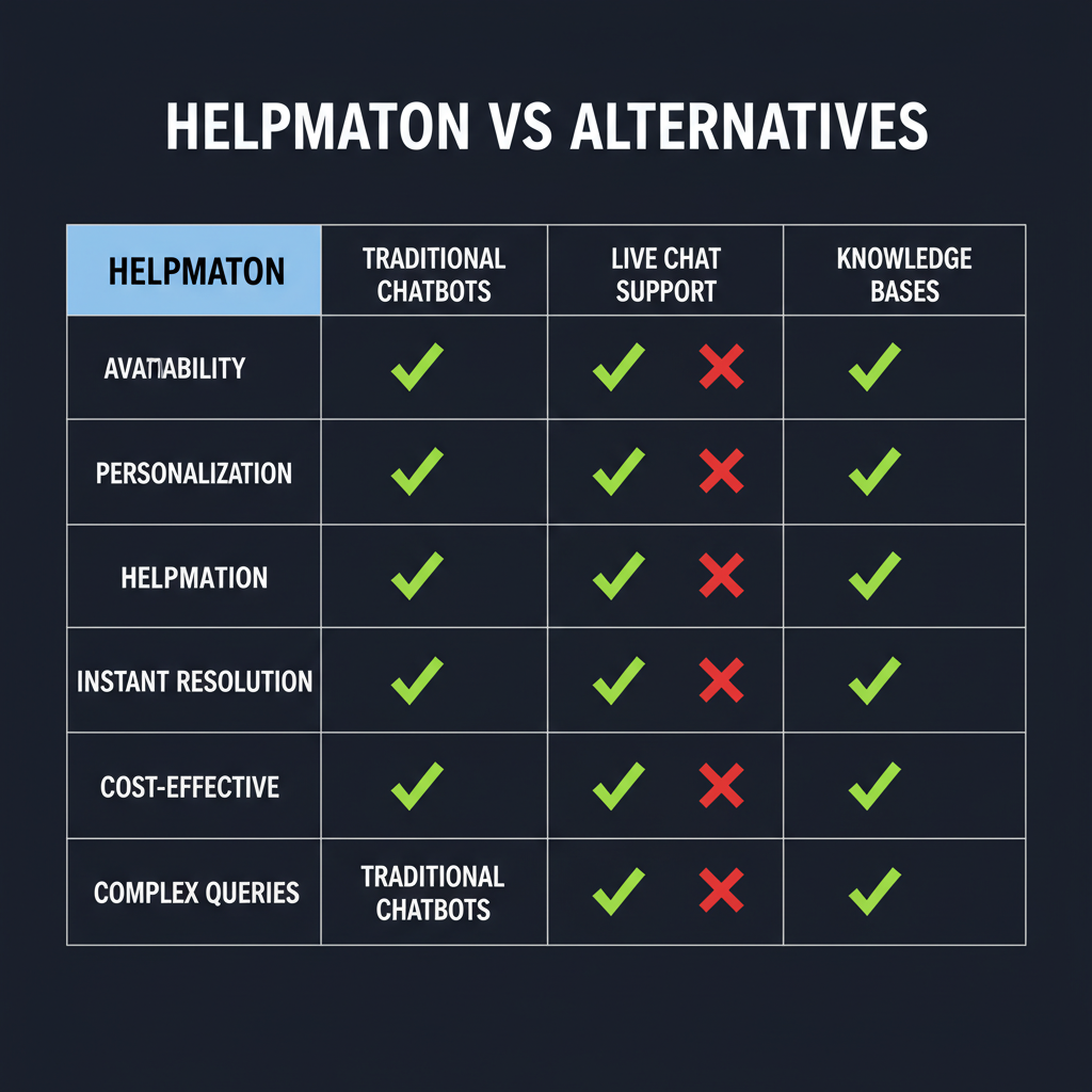 Helpmaton compared to alternatives