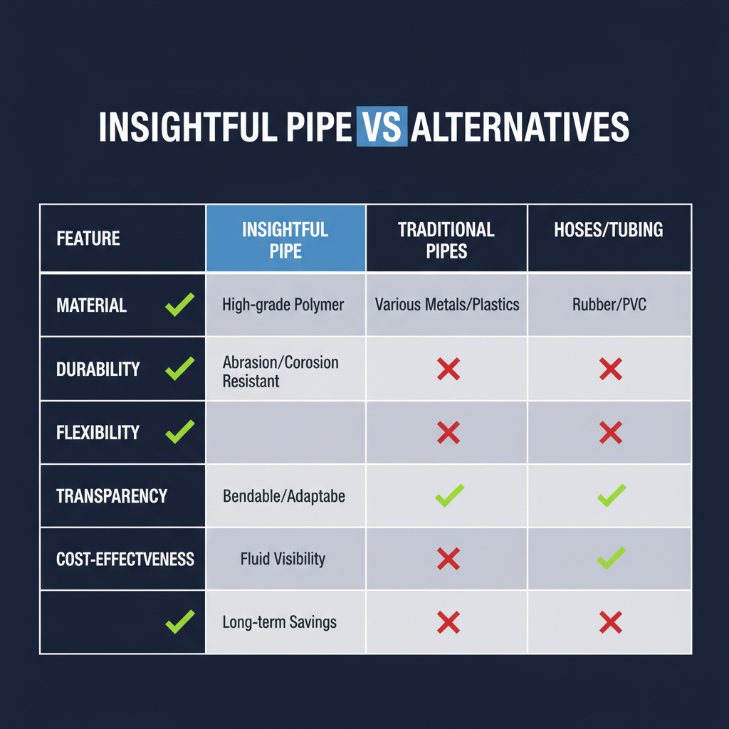Insightful Pipe compared to alternatives