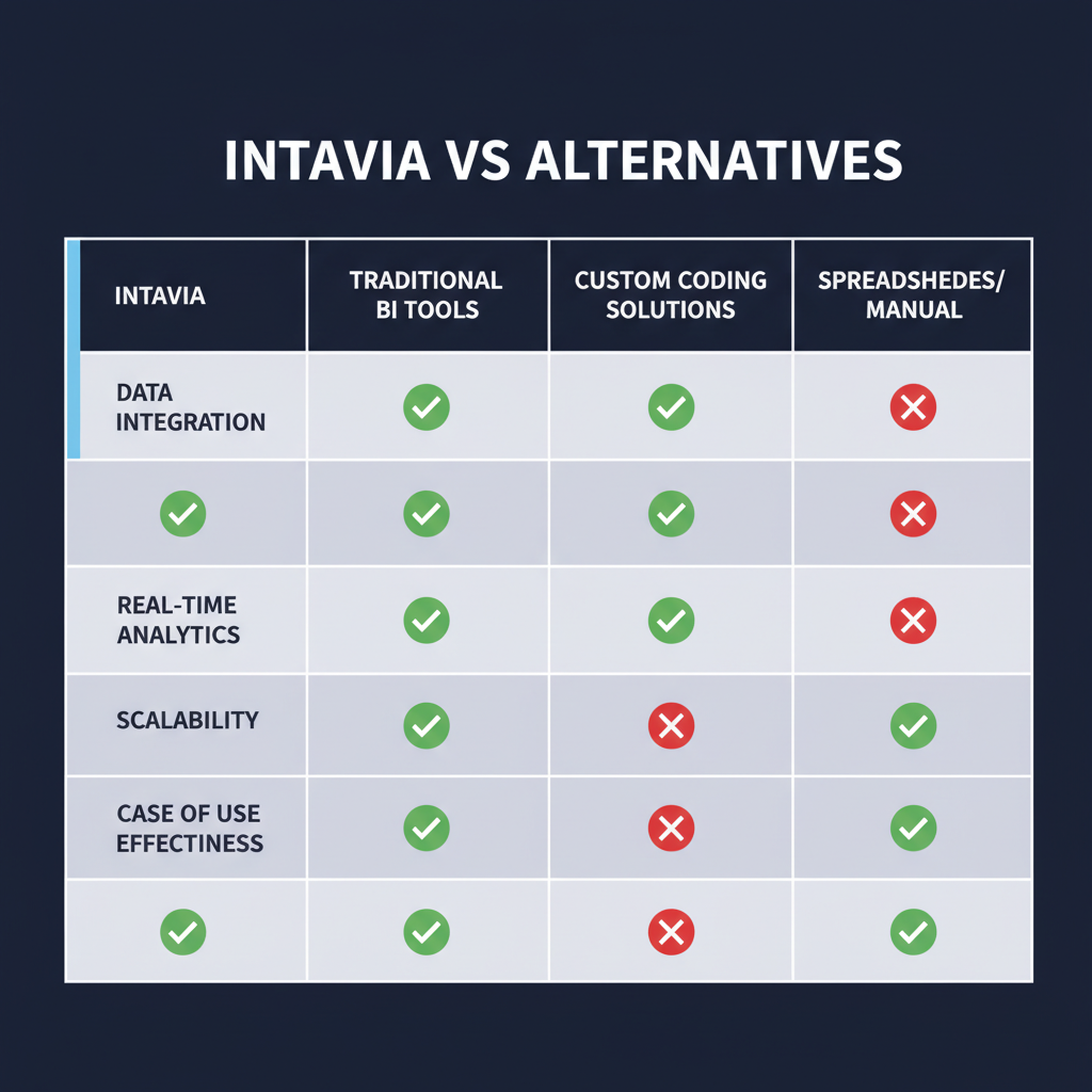 Intavia compared to alternatives