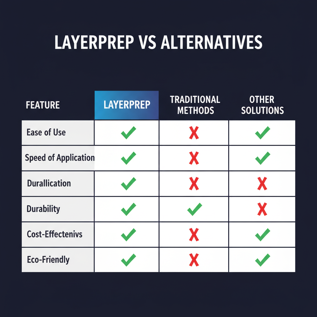 LayerPrep compared to alternatives