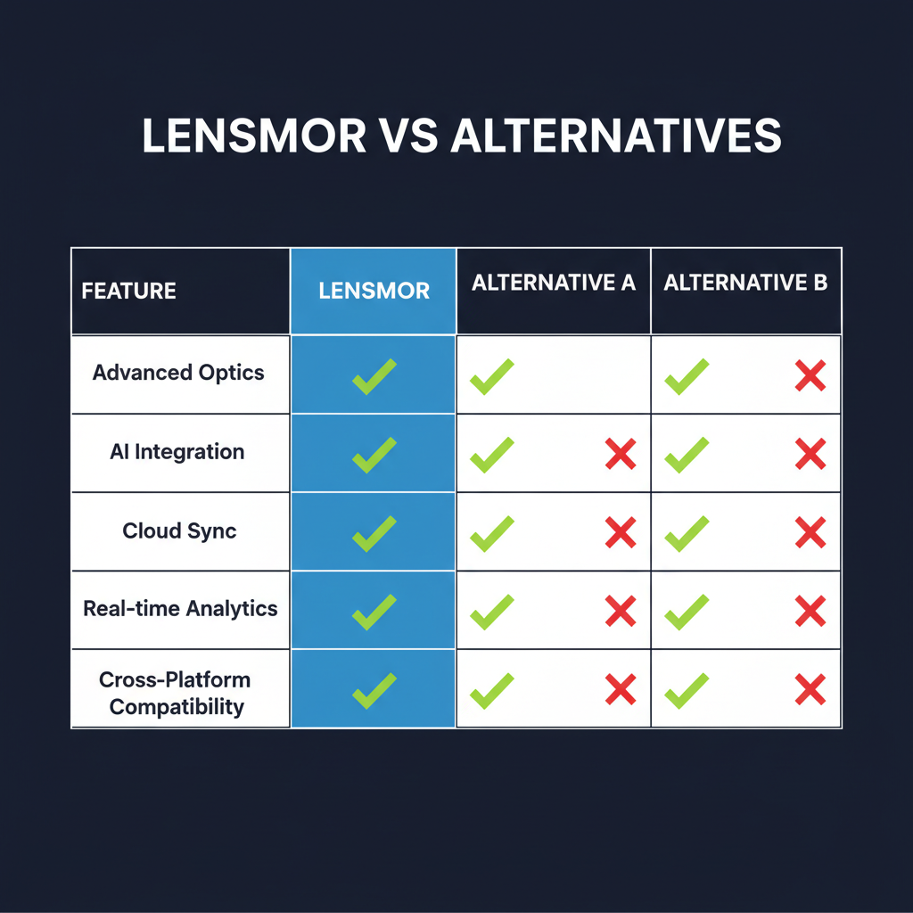 Lensmor compared to alternatives