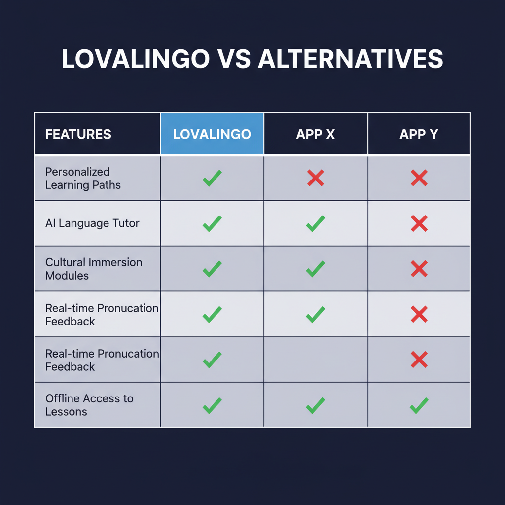 Lovalingo compared to alternatives