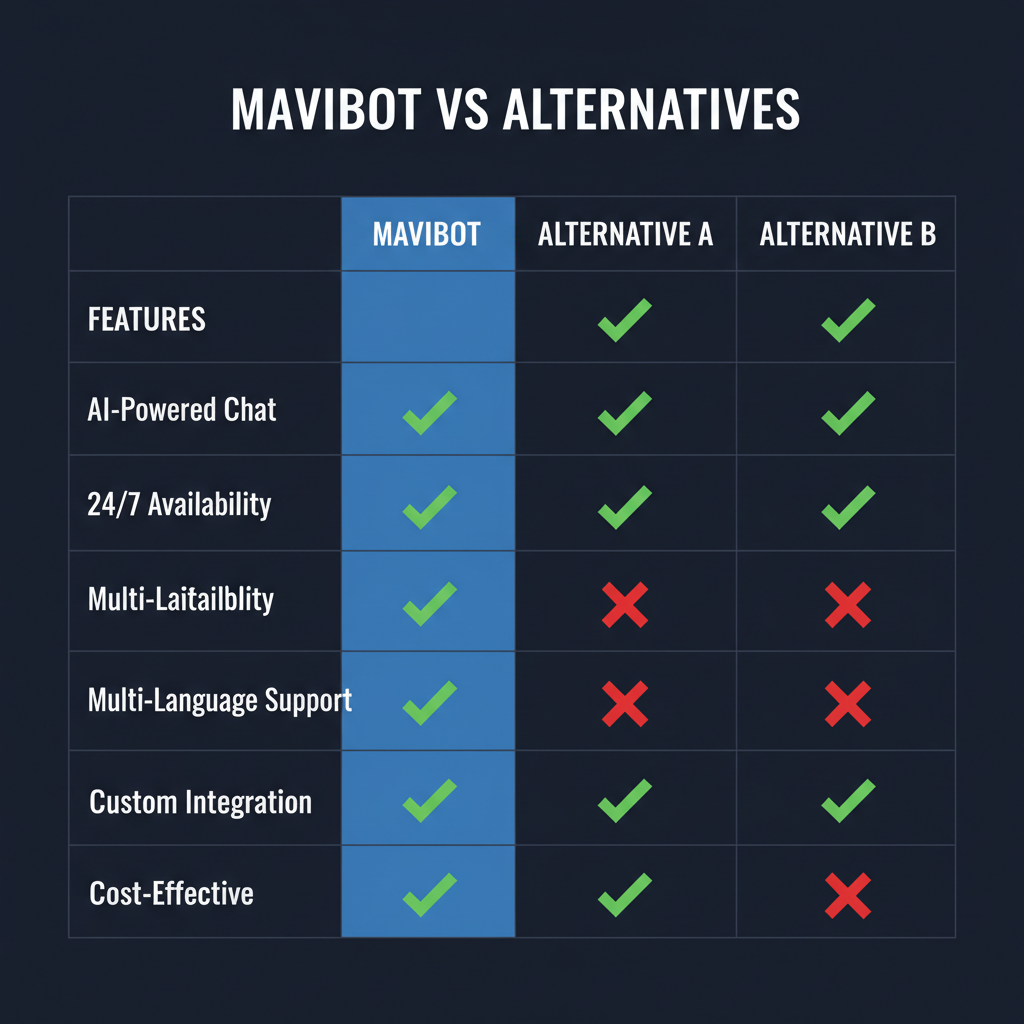 MaviBot compared to alternatives