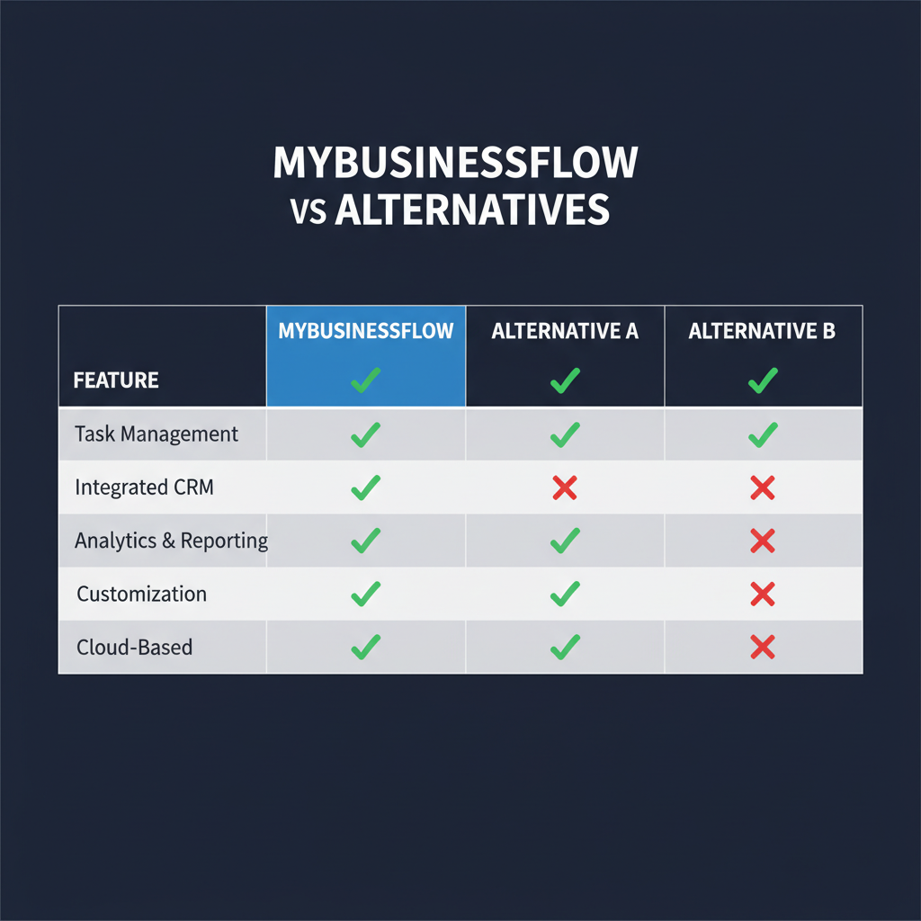 MyBusinessFlow compared to alternatives