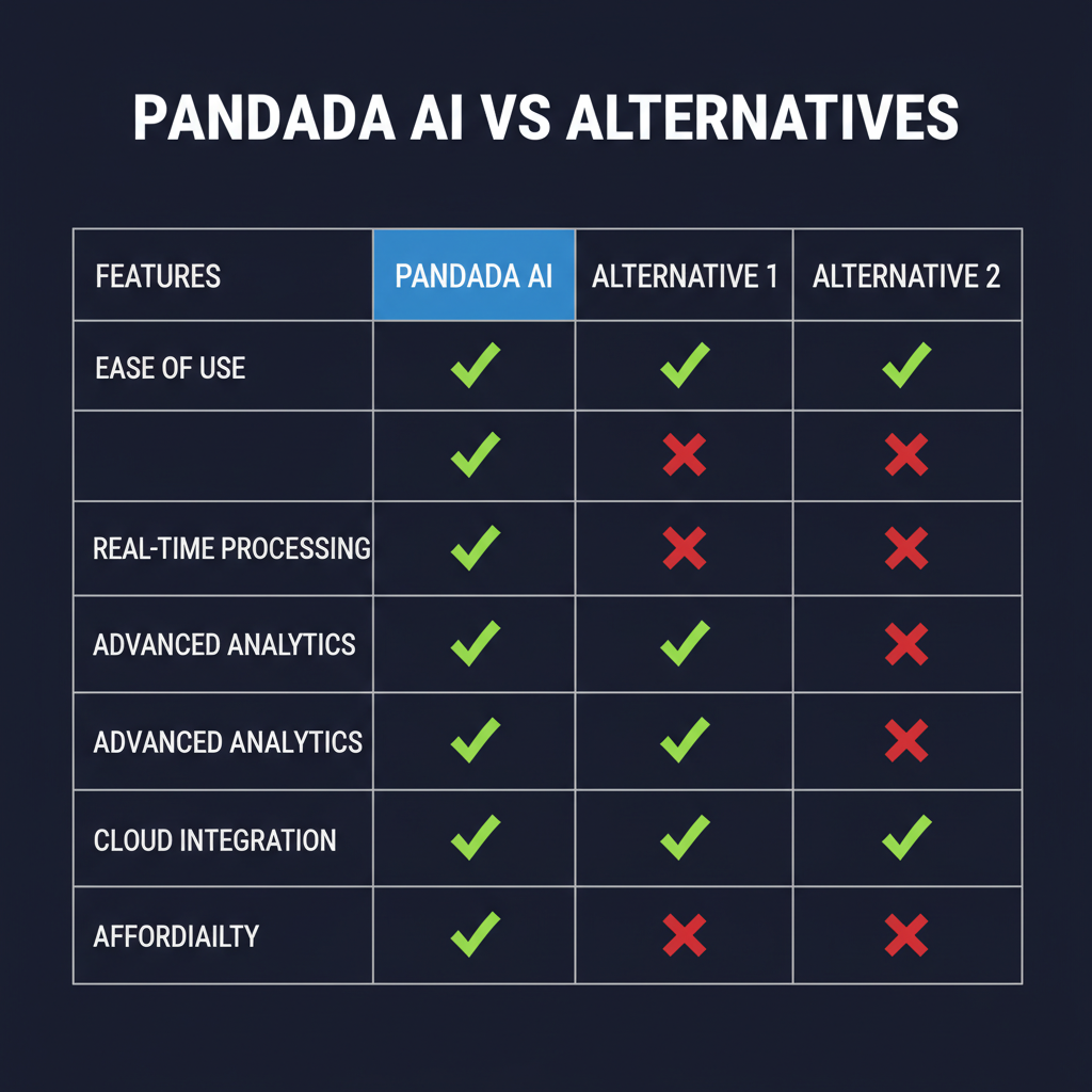 Pandada AI compared to alternatives