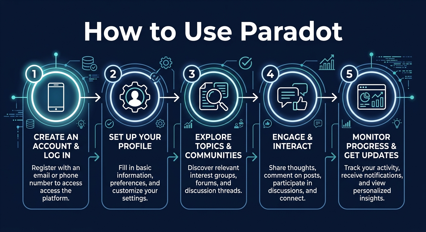 paradot user workflow diagram